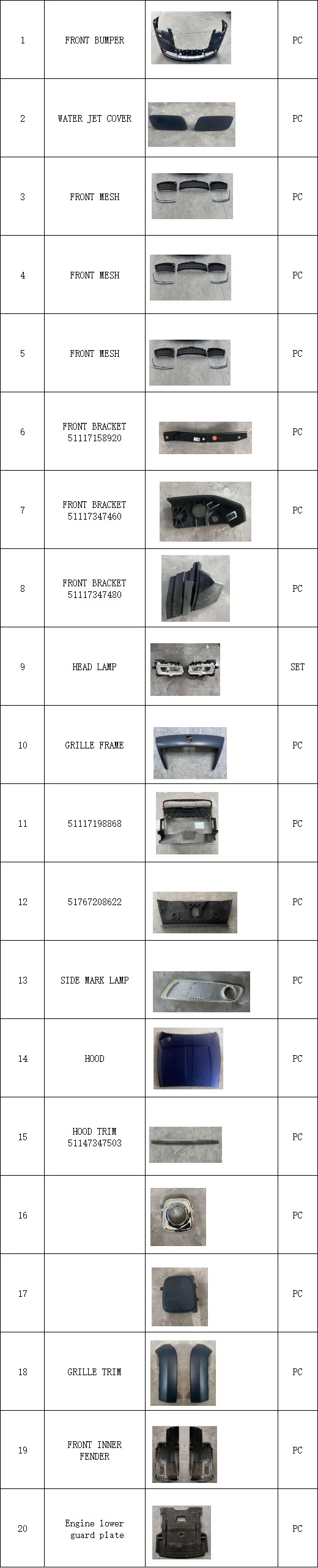 CZJF Left Right Fog Light Cover Side Mark Lamps Covers For Rolls Royce GHOST 2015 2016 2017 2nd Generation