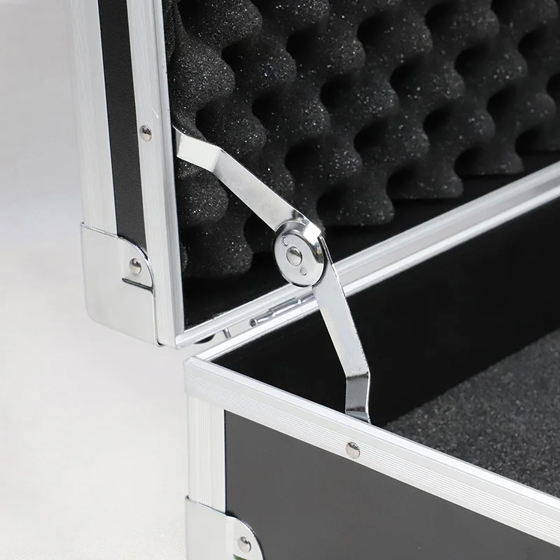 Custom Size Heavy Duty Aluminum Flight Case Extreme Protection for Tools Electronics DJ Aluminium Suitcase Tool box With Foam