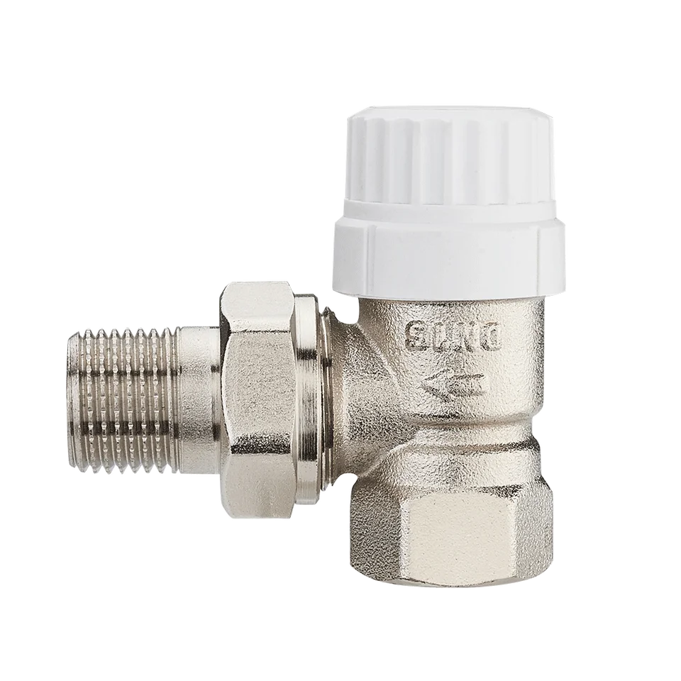 High quality brass thermostat valve connected hydronic heating radiator fitting radiator valves