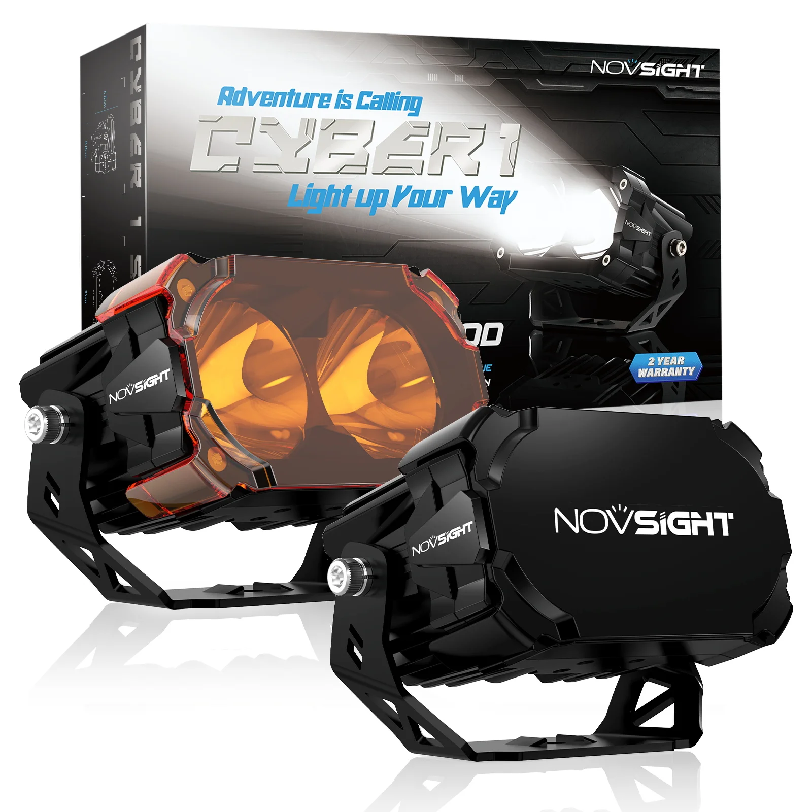 High Bright 3600LM 4.5Inch Round trailer vehicle LED Work Light 42W Car Offroad Driving Light for Truck