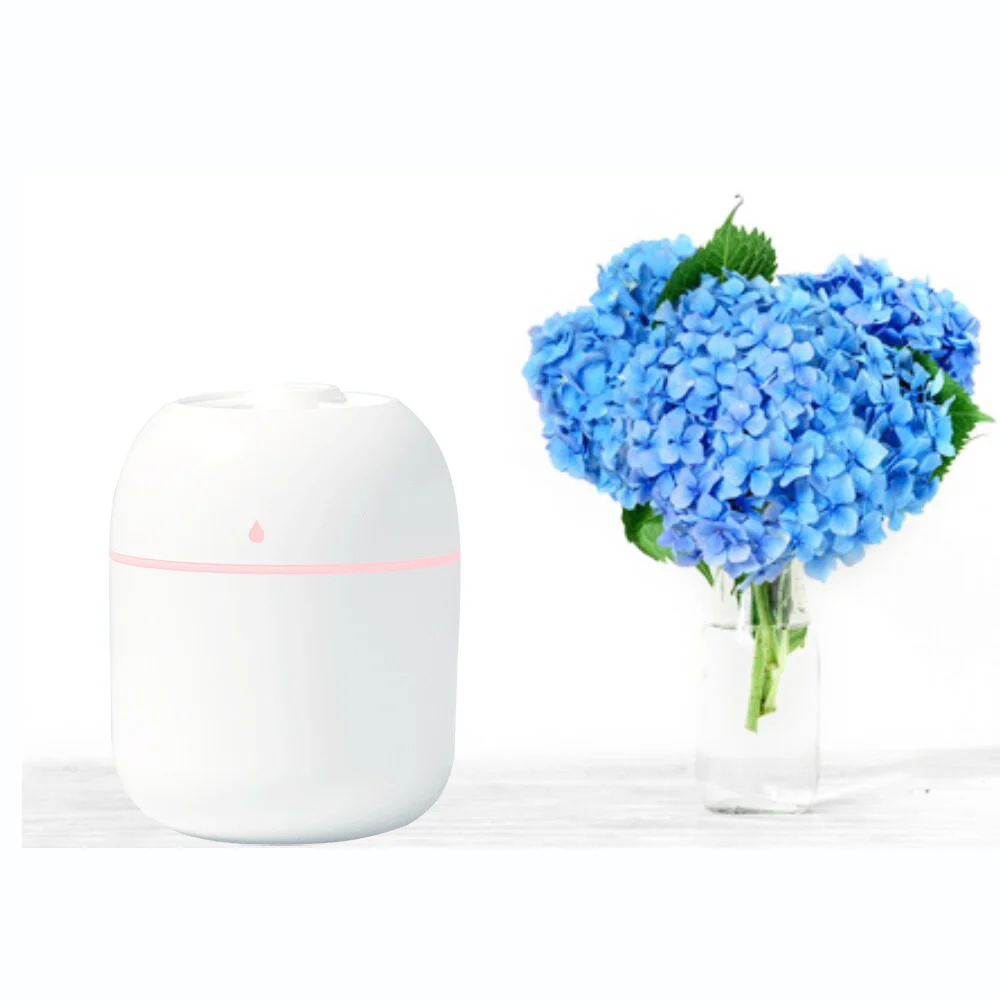 Wholesaler second generation H2o Cool Mist Usb Mini Portable Ultrasonic Led Diffuser Car Room or Personal Space Air Humidifier