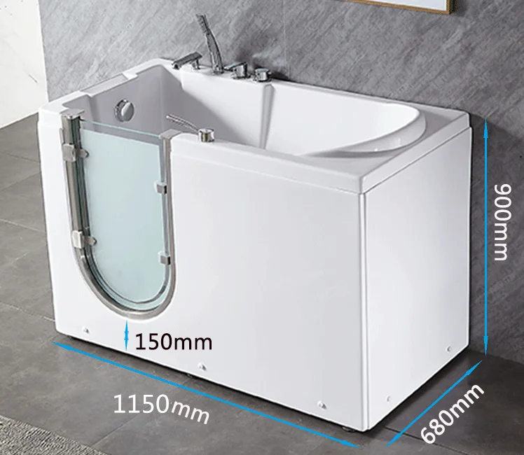 plastic adult bath tub/bathtub faucet waterfall/hot tub enclosures