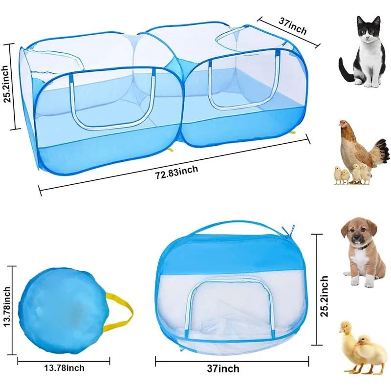 Wholesale Dog Playpen Foldable Pet Exercise Pen Tents Dog Playground Indoor Outdoor Travel Camping Portable Pet Playpen