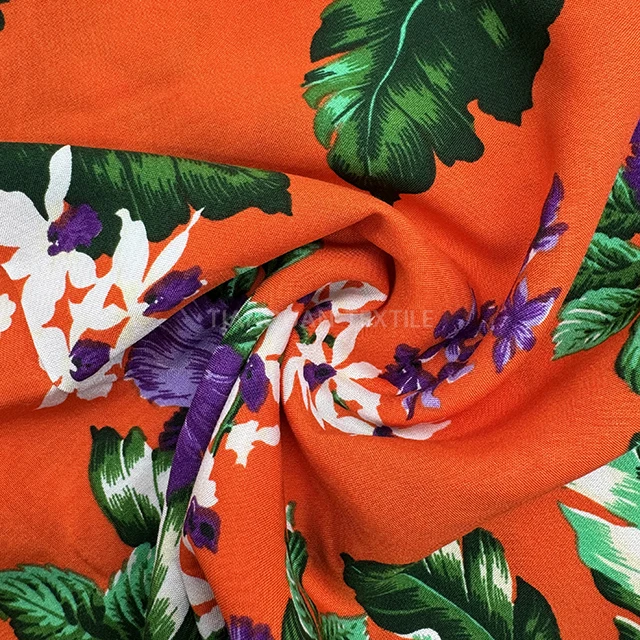 Высококачественное платье из 100 вискозы ткань с цветочным принтом вискоза модный дизайн для платья Сомали