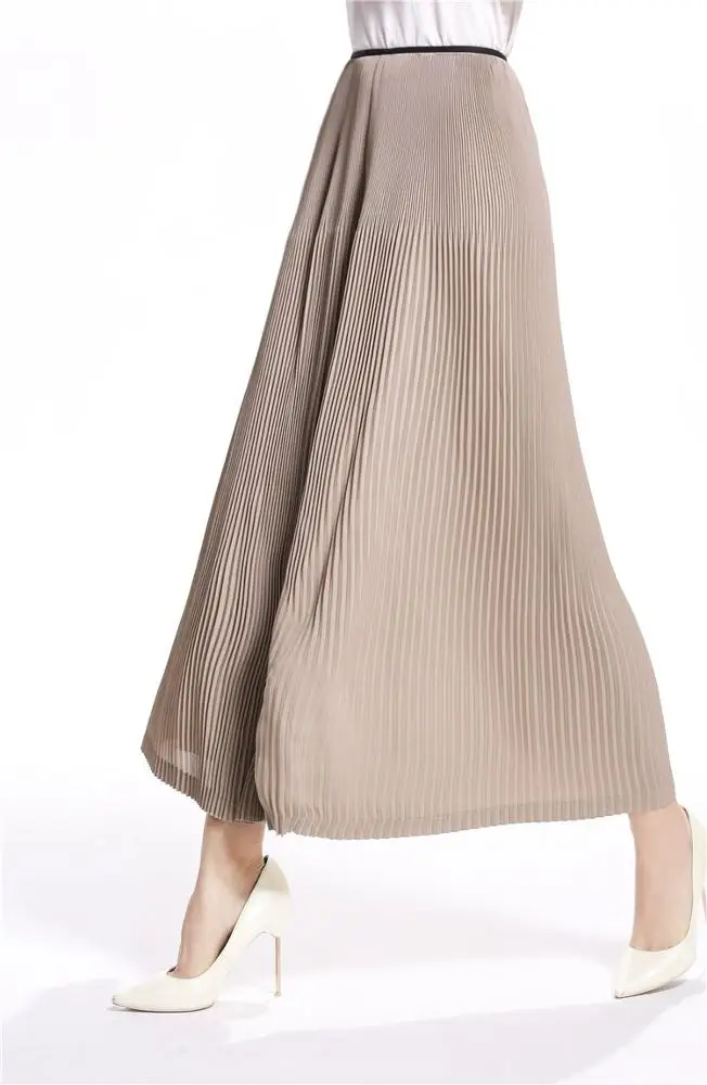 Latest design Fashion comfortable texture wide leg casual yoga Pleated Pants