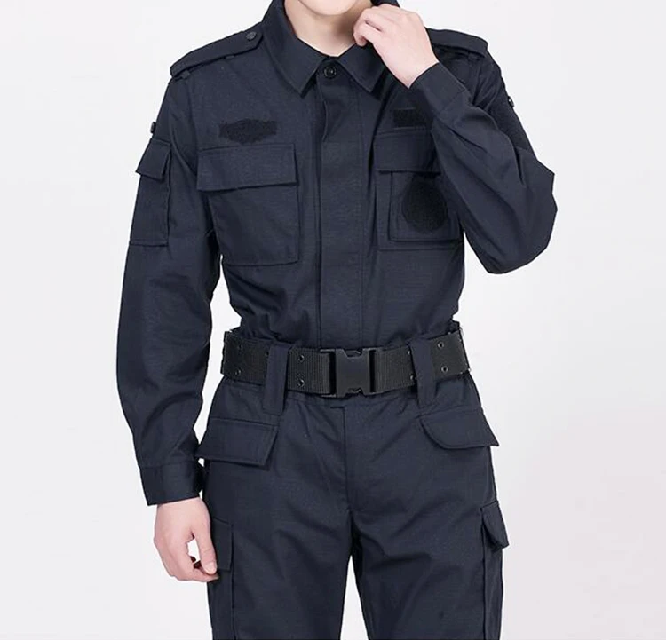 
Wholesale high quality security guard uniform security uniform tactical uniform for man 