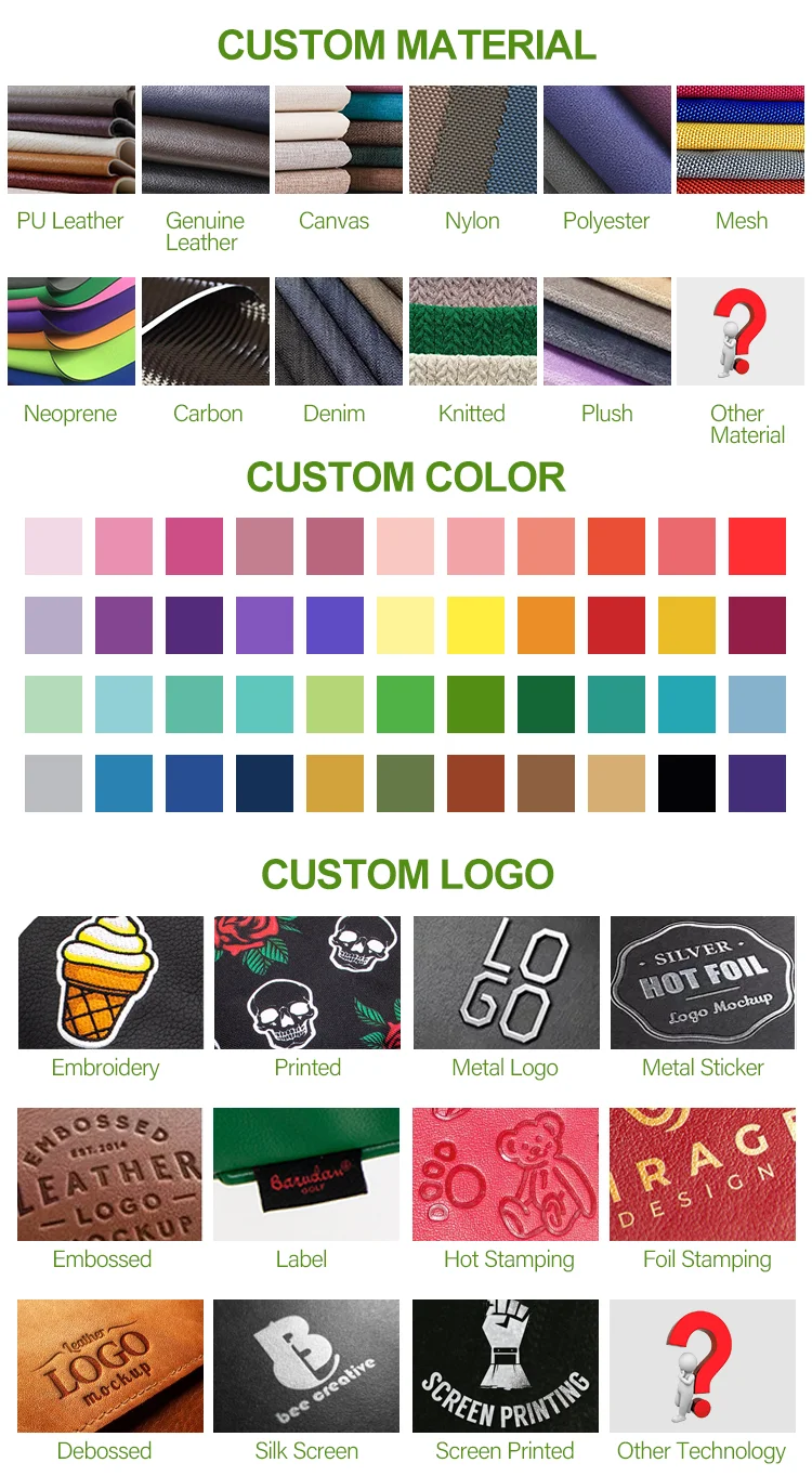 High Quality Embroidered Golf Headcover Custom Golf Headcover Skull Mallet Putter Cover Golf