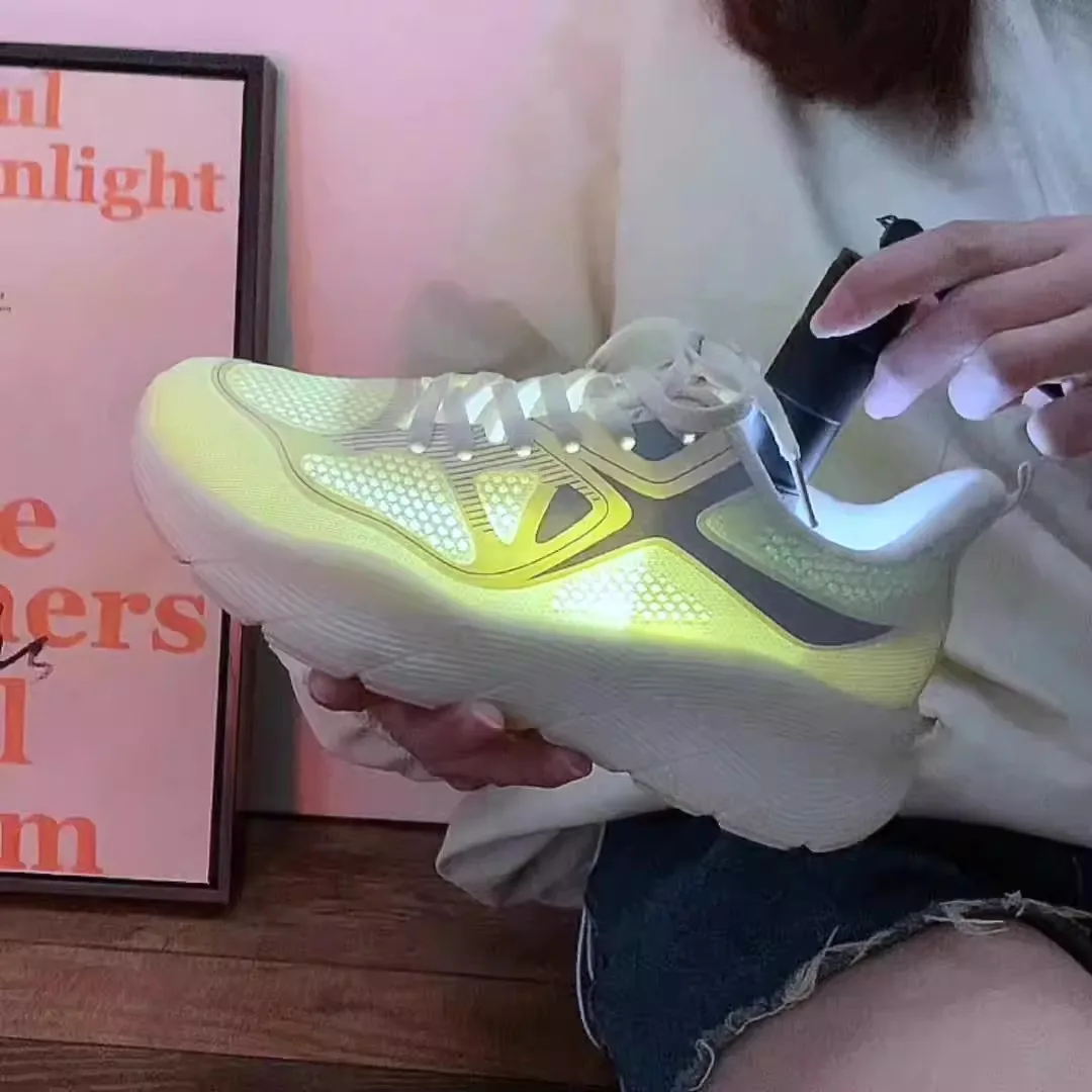 2024 Hot selling New Arrival Summer Colorful  New Thick Sole Breathable Running Walking Men Women shoes