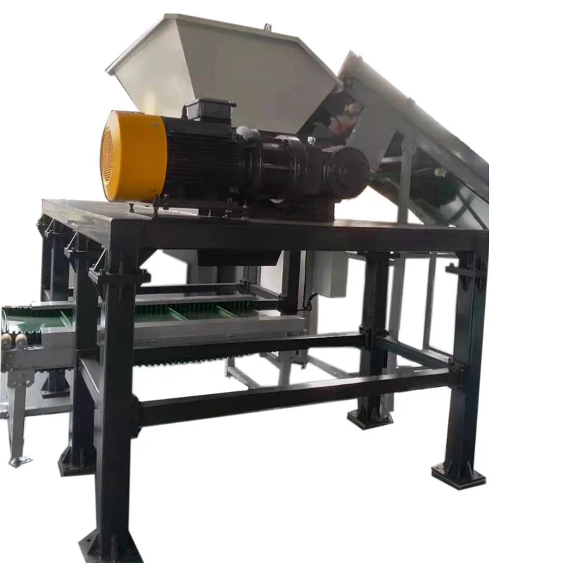 Double Shaft Shredding Machine  For Tire