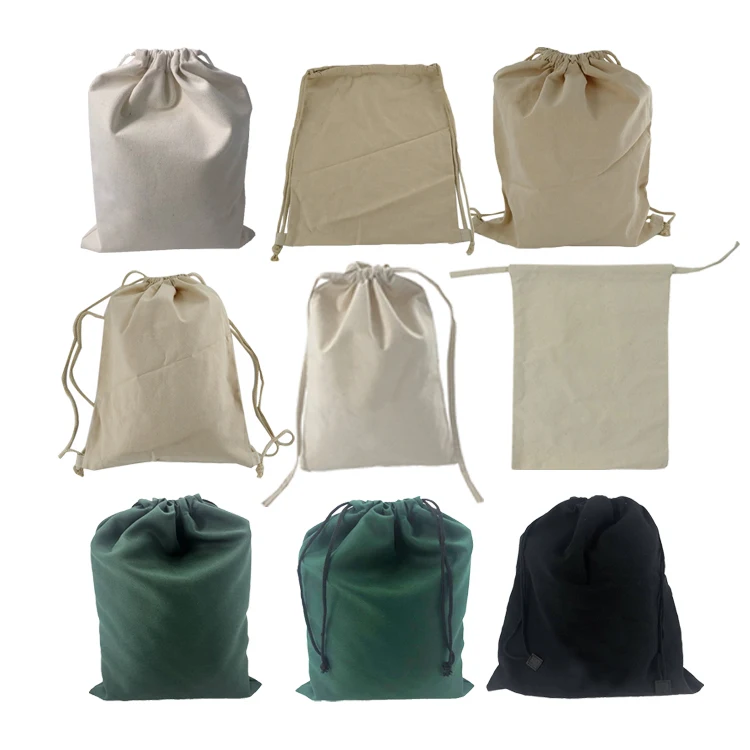 Luxury Dust Bag Canvas Duster Bag Cotton Duster Bags