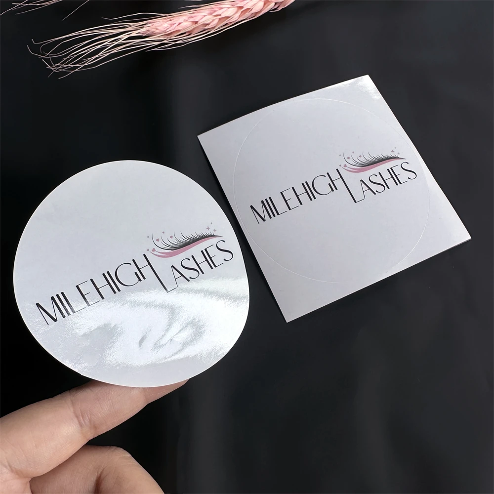 Custom Waterproof Self Adhesive Brand Logo Cute Sticker Business Label Vinyl Printing Adhesive Packaging Label Stickers