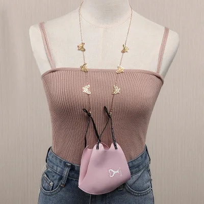 
New Fashion Multifunctional Pearl Metal Sunglasses Chain face masking chain Gold Jewelry Accessories 