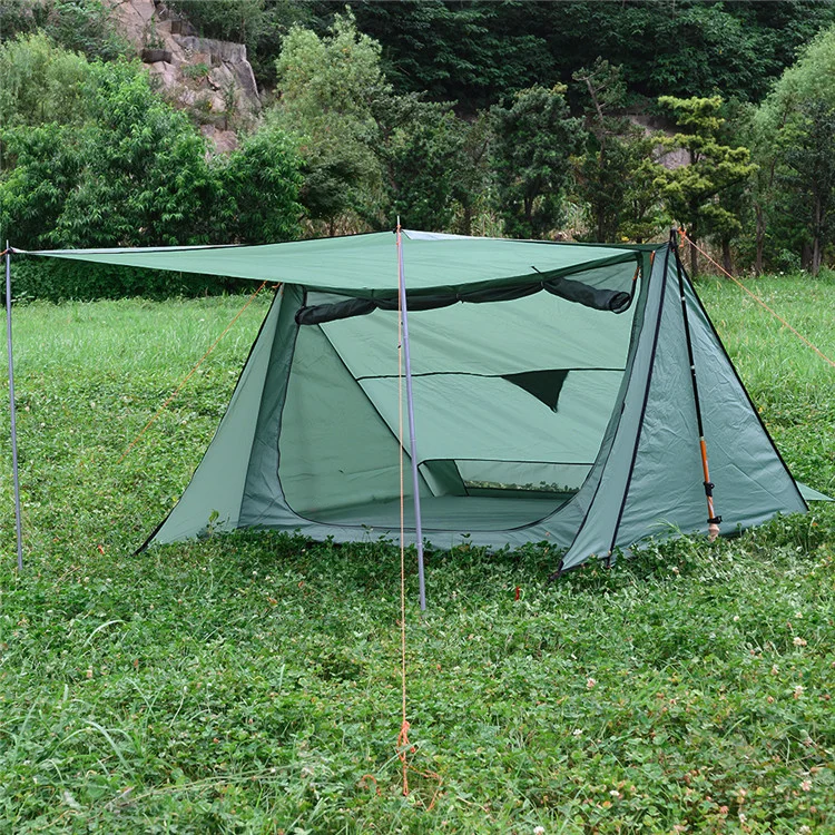Jungle Survival Shelter Camping Tent Sale Square Mosquito Net Tent Military Canvas Tents