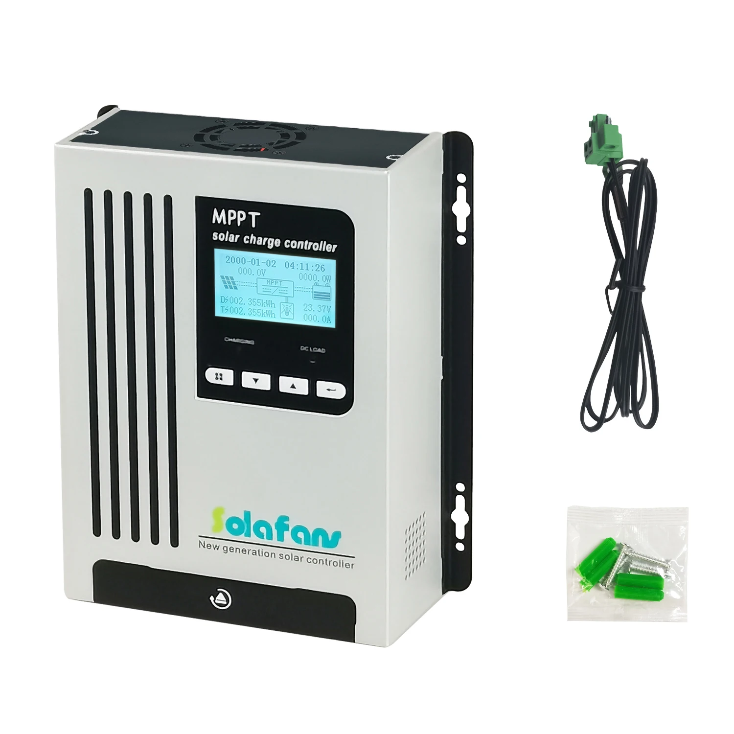 55a Mptt Solar Charge Controller 12v 24v Auto Solar Control Charger Solar Mppt Charge Controller Off-grid Solar System