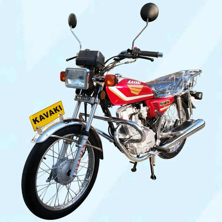 KAVAKI Gasoline Motorcycle with Safe Guard and Big Footrest 125cc CG125 Motorcycle