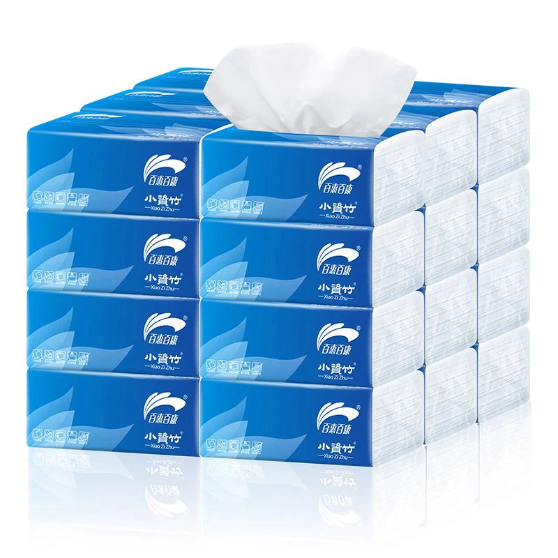 Оптовая продажа, 500 листов, 2/3/4Ply, индивидуальный логотип бренда, мягкая салфетка для лица, коробка салфеток для лица, целлюлозная бумага, салфетки для лица