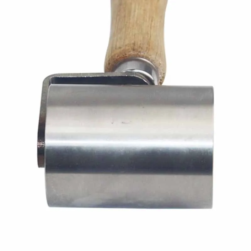 65mm Stainless Steel Pressure Roller Hand Press Tool for Roofing PVC/TPO/EPDM Plastic Membrane Welding Tool Machine Accessories