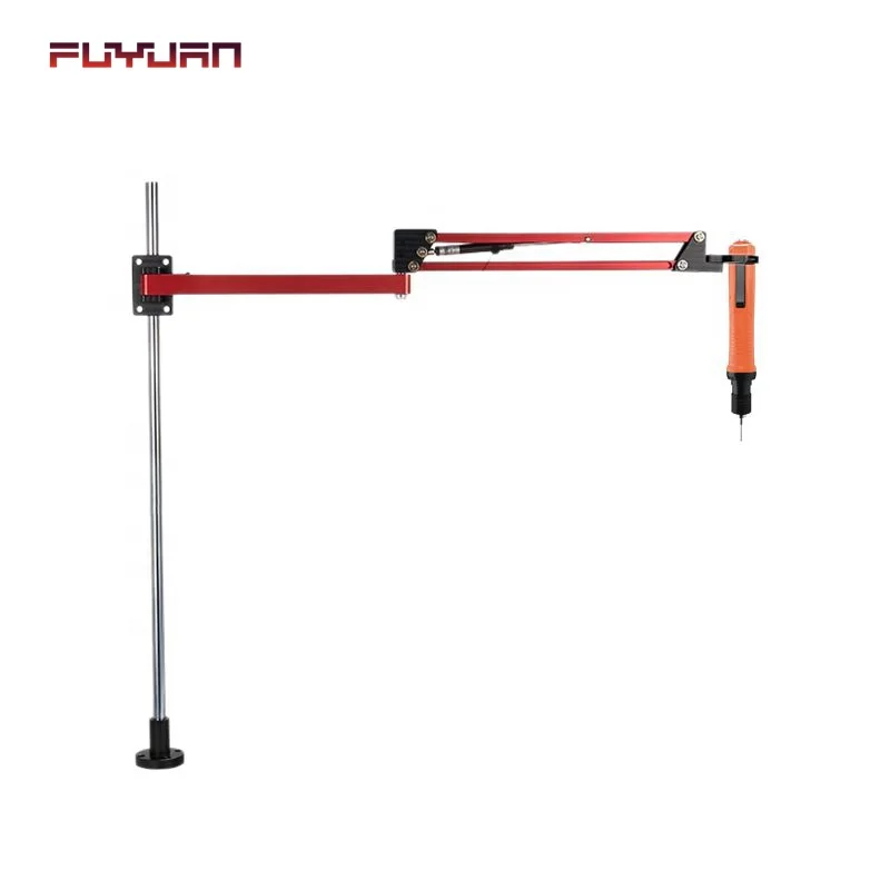 FLYJAN Tapping Vertical Screwdriver Operating Stand Positioning Reaction Bench-mounted Arms With Linear Torque Arm