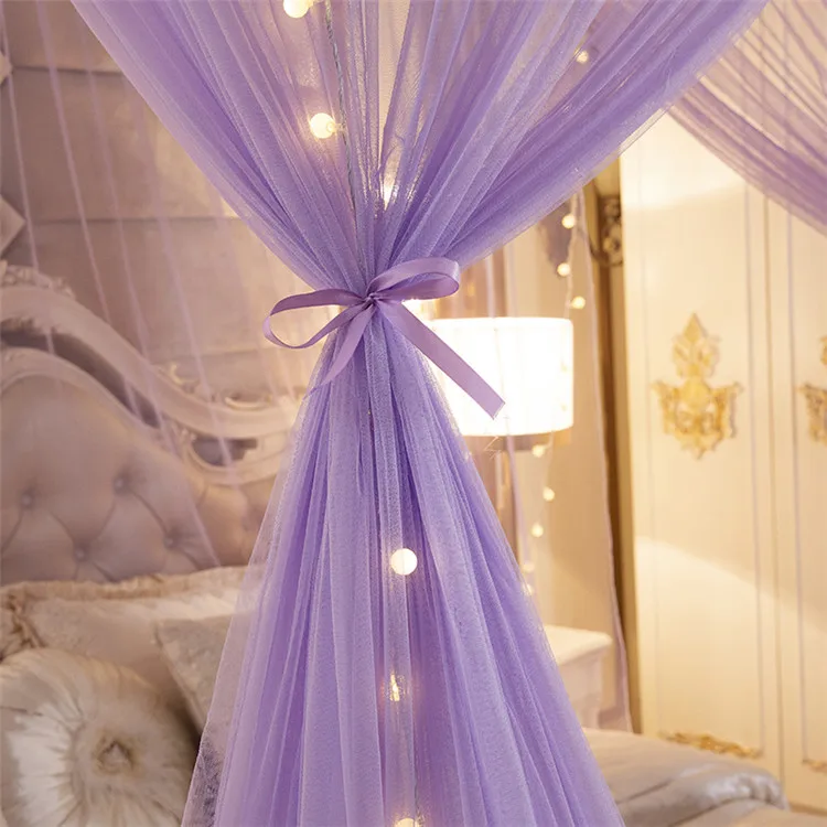 Hign Quality Normal Size Free Standing Dome Omantic Bedroom Mosquito Net