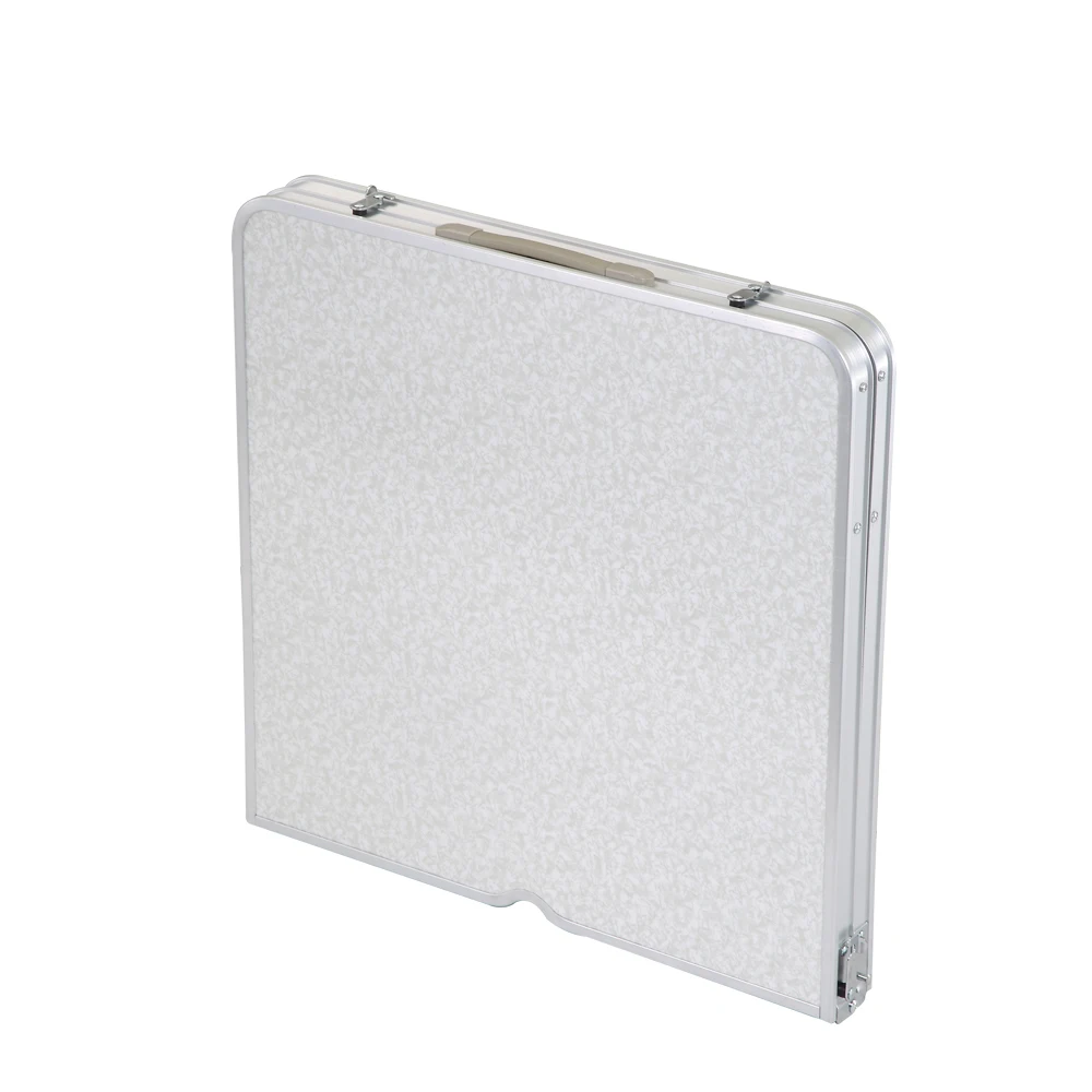 Aluminum Folding Table Chair Set Portable Outdoor Camping BBQ Car Exhibition Market Stall Furniture