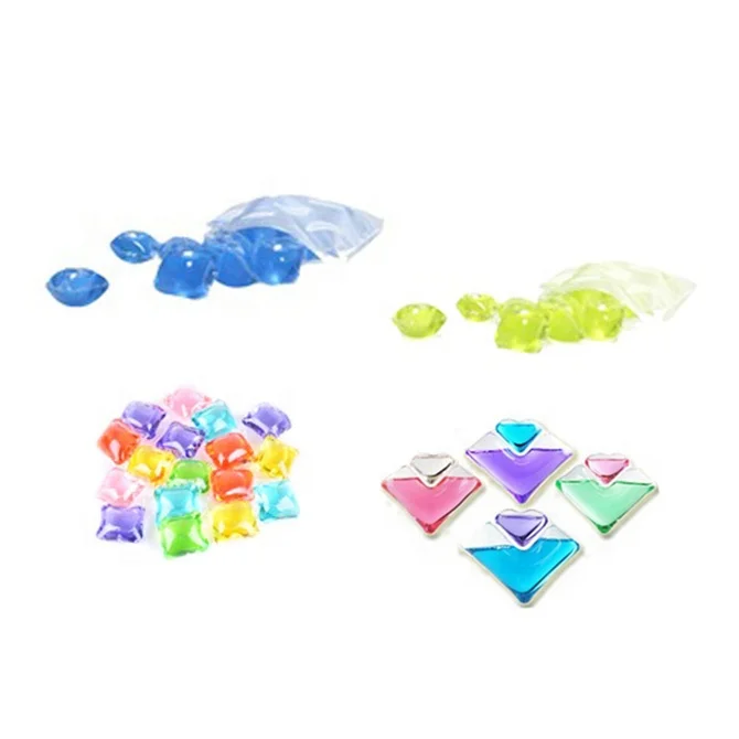Polyva Capsule for Laundry Detergent Laundry Pods Clothes Laundry Soap Apparel Packaging Bag Gel Automatic Machine Washing