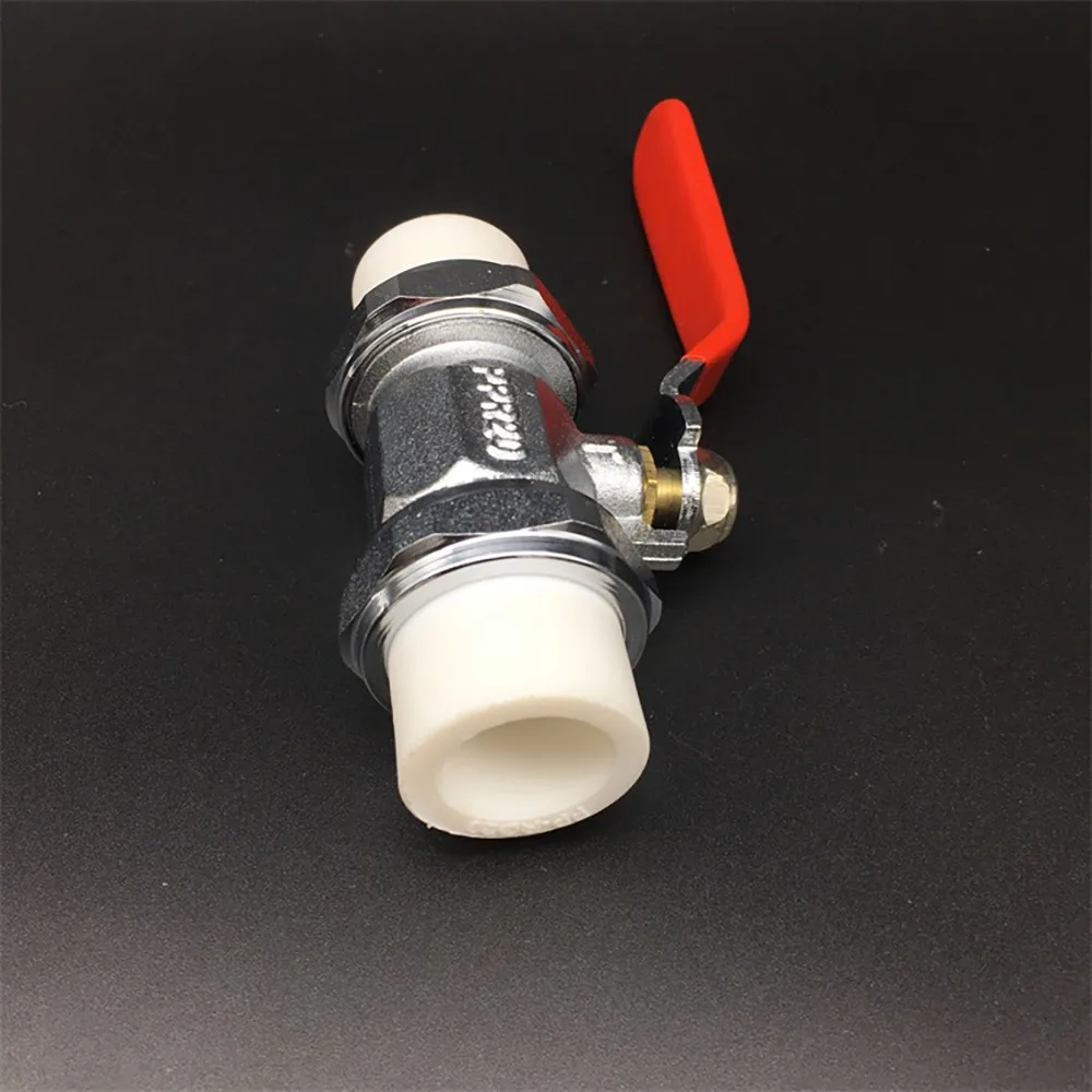 Plastic Handle PPR Fused Pipe Fitting Check Valve