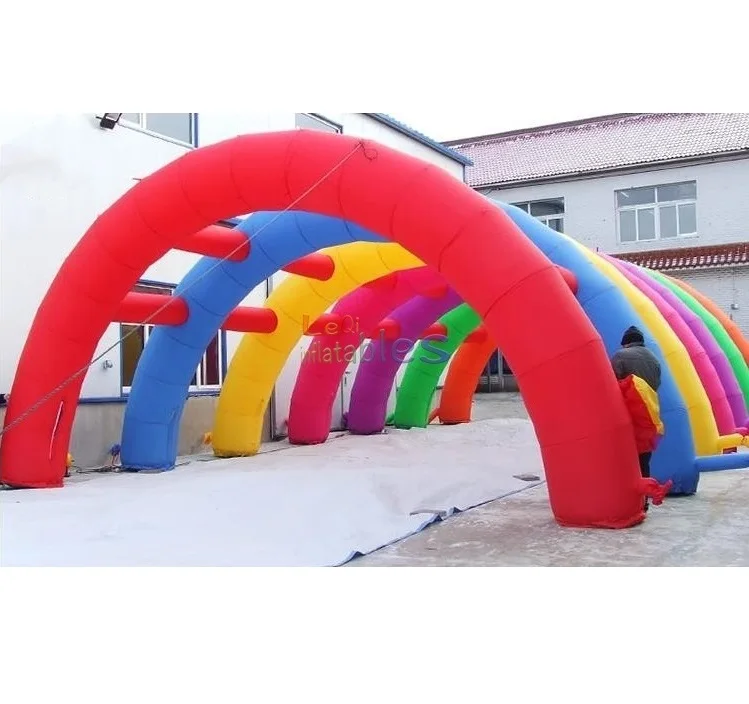New Design full color advertising inflatable entrance tunnel arch for event