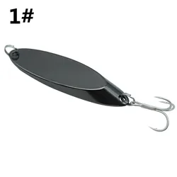 Рыболовная металлическая приманка, жесткий Спиннер, рыболовные приманки, конические приманки в виде ложки, приманки с пером и тройным крючком, Снасть