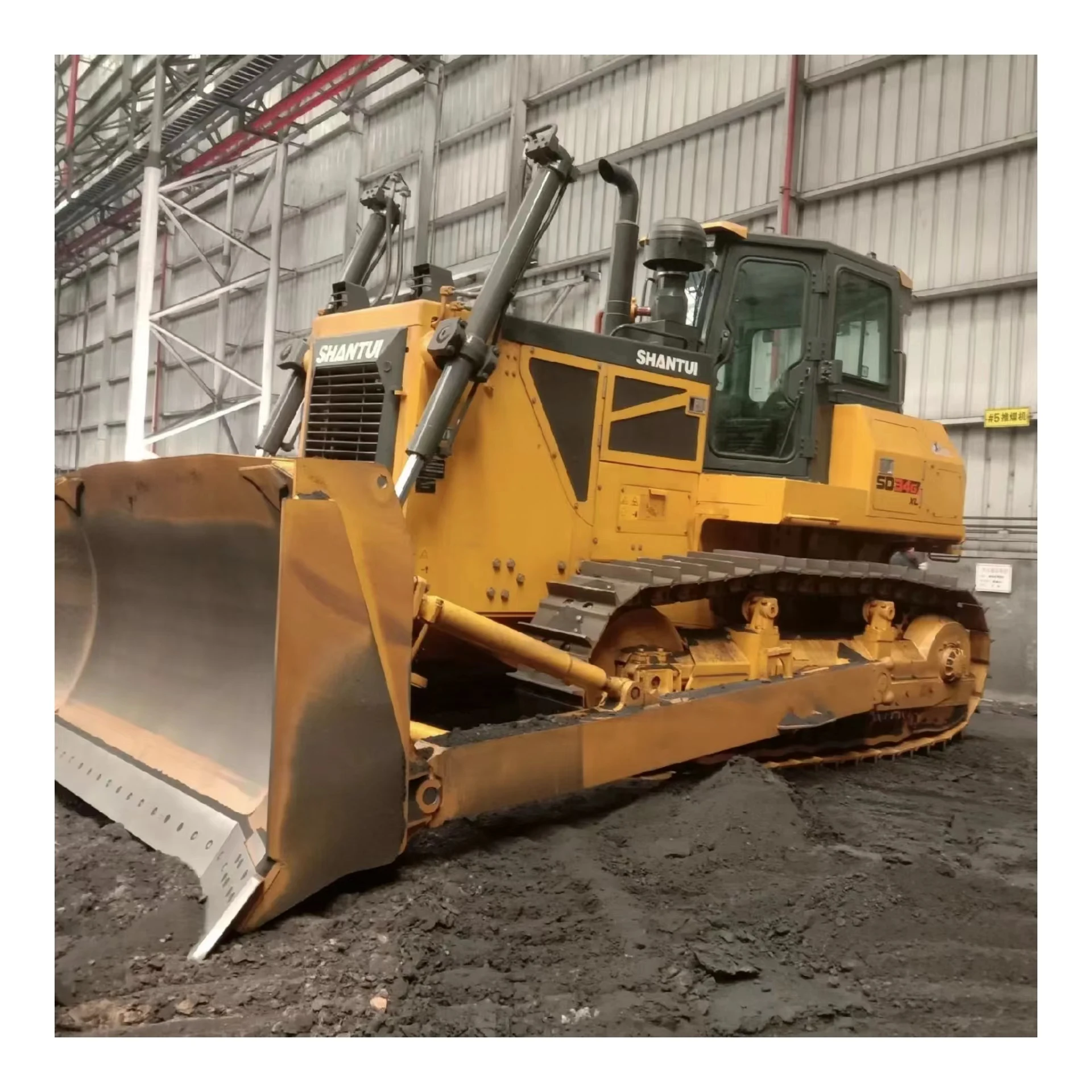 SHANTUI New 340HP Hydraulic Bulldozer SD34 Meet Diverse Working Conditions