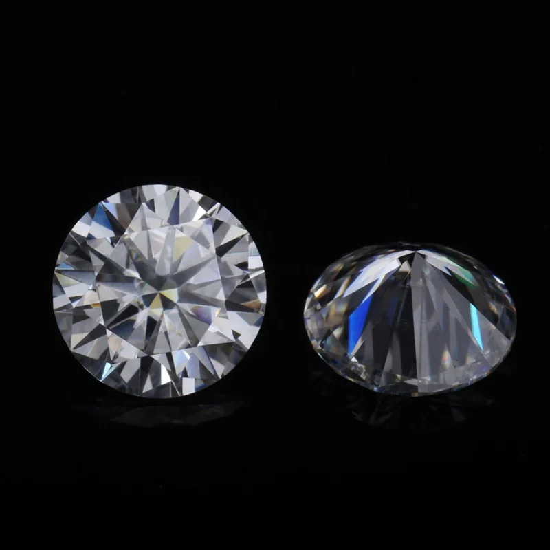 HMOIS jewelry 0.3ct 1ct 1.5ct wholesale VS1 lab created diamond HPHT rough synthetic round brilliant lab grown diamond igi