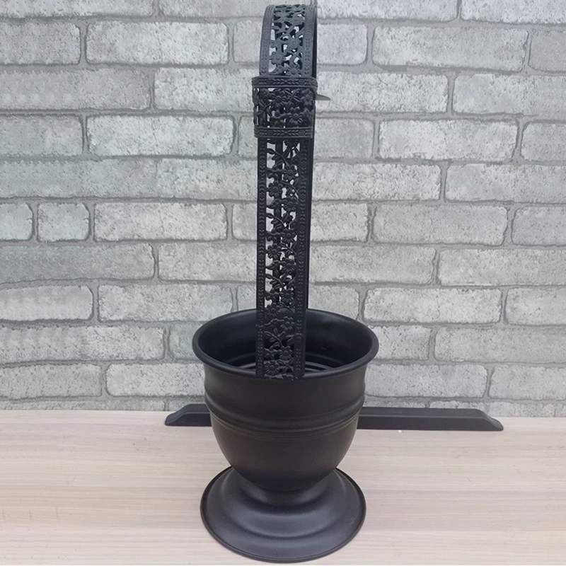 Black hookah accessories chicha hookah sheesha coal hand basket shisha charcoal holder charcoal basket