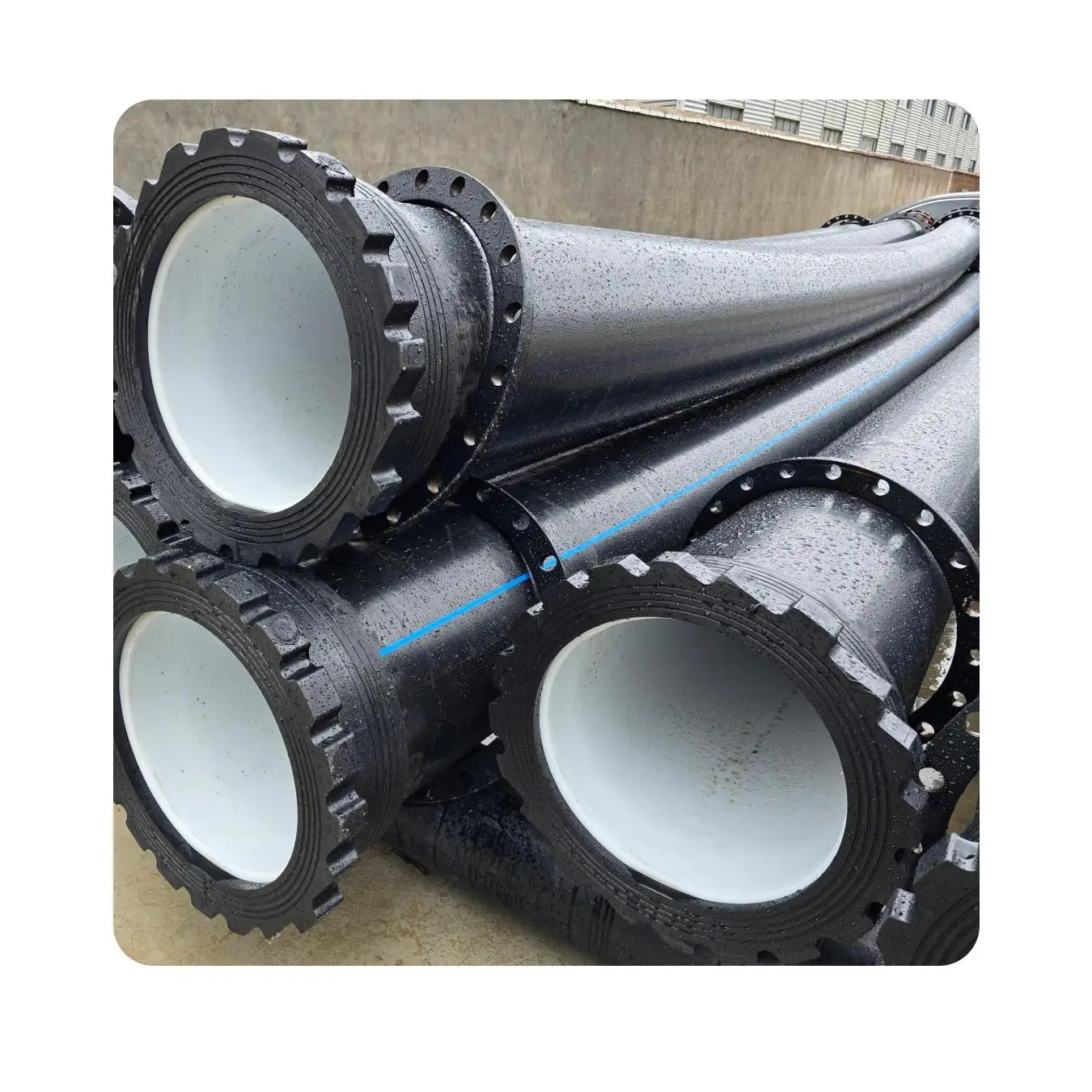 HDPE огнестойкий антистатический энергетический трубопровод для шахтного газа