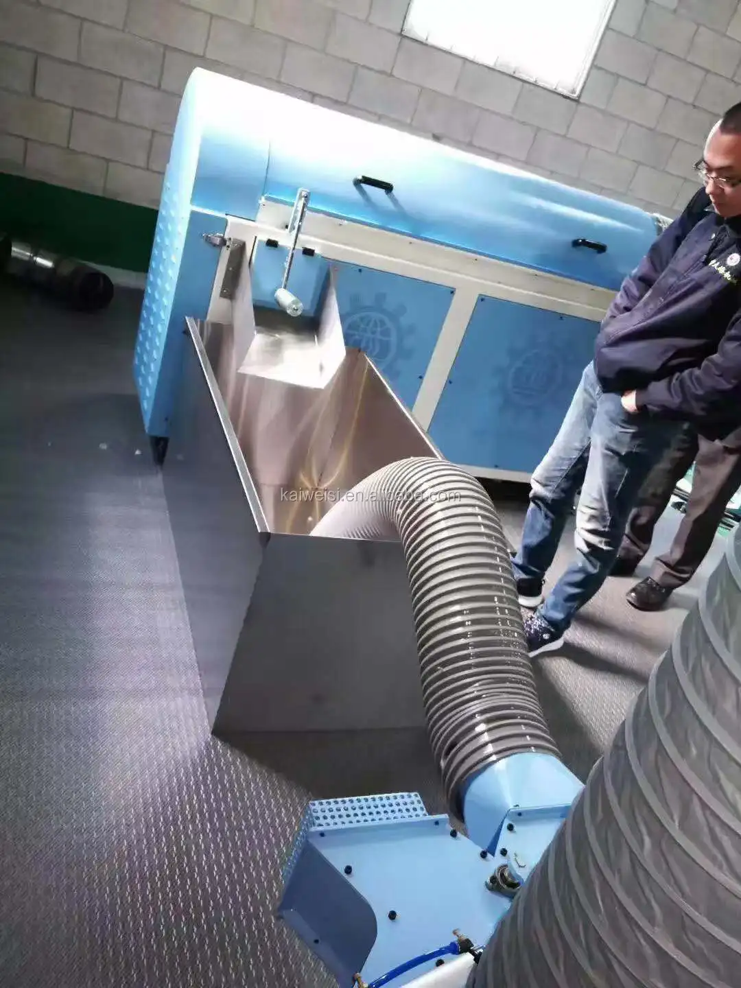 KWS-B-2cotton мяч делая машину мяч решений волокно машины полый конъюгированный силиконизированный полиэстер