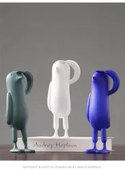 Белые недорогие милые фарфоровые статуэтки для домашнего декора, керамические фигурки пингвина на заказ