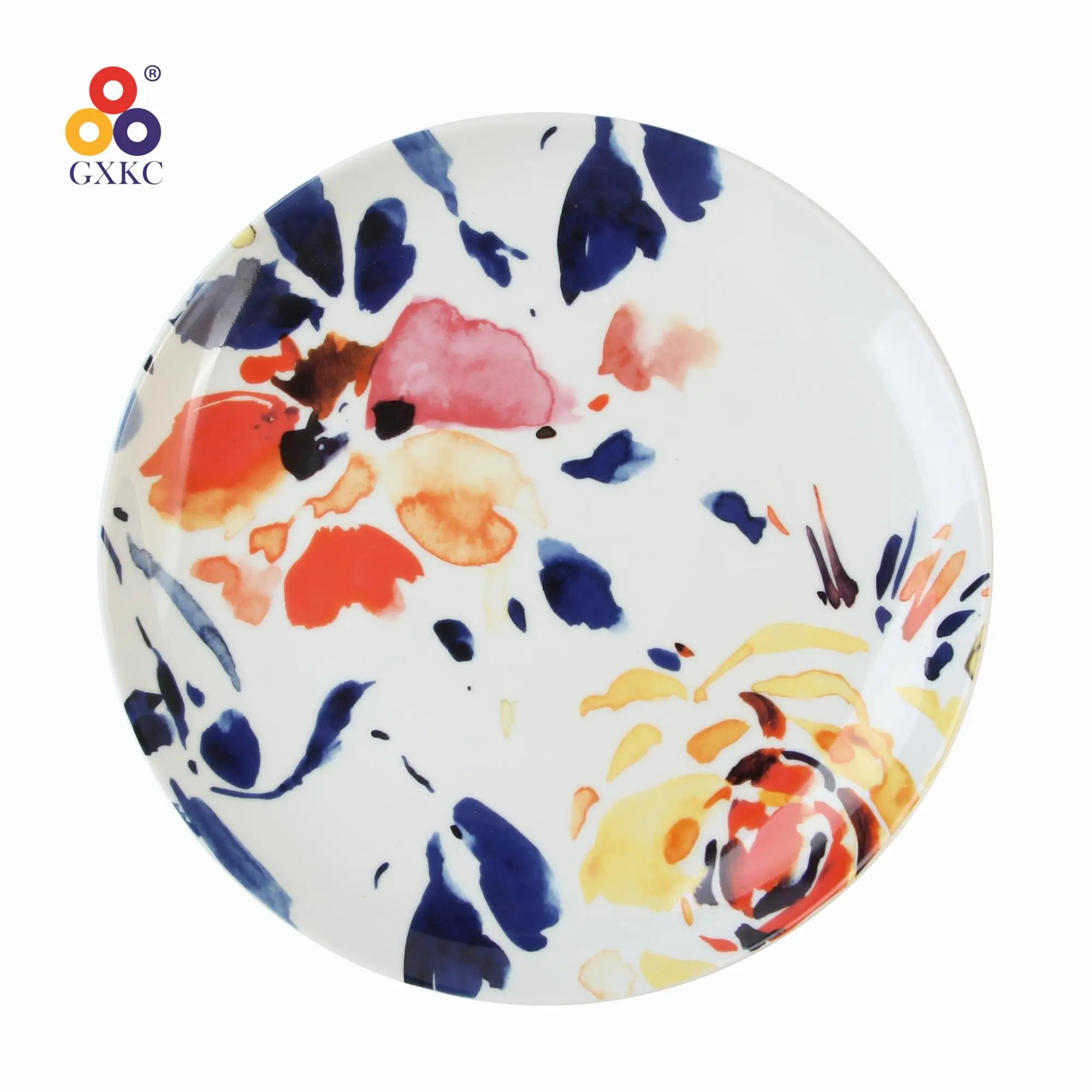 GXKC 47pc factory supply royal luxury fine porcelain ceramic dinner sets