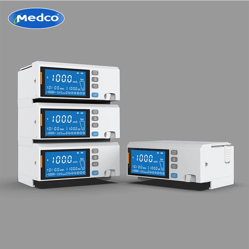 High Quality Portable 4.3 Inch Color IV Electric Touch Screen Medical Infusion Spring Pump