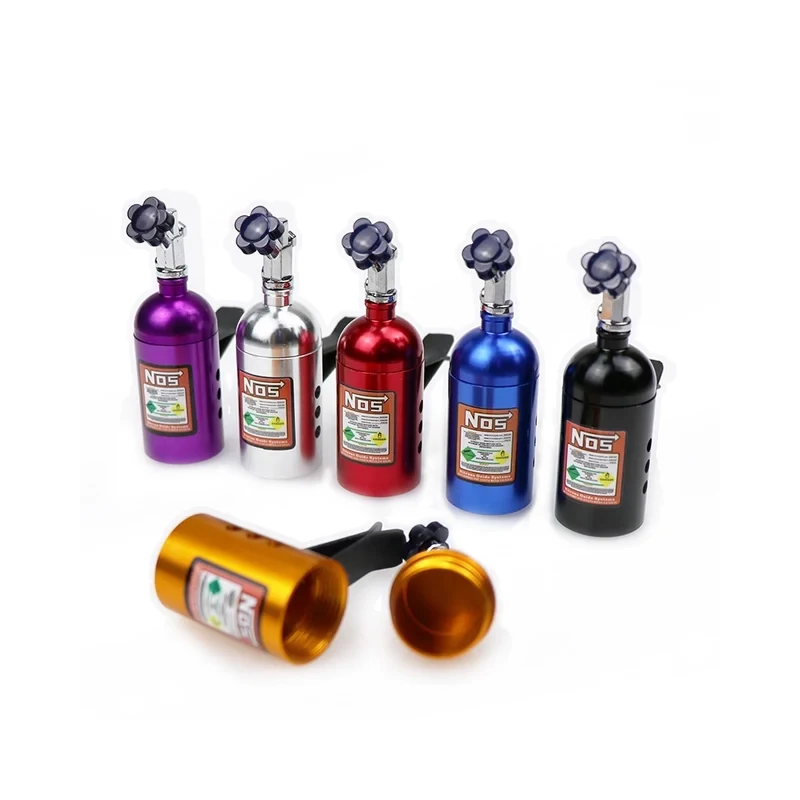 Personalised Scented Car Vehicle Air Freshener Gift NOS Bottle Diffuser Perfume Vent Clip Car Accessories Air Freshener