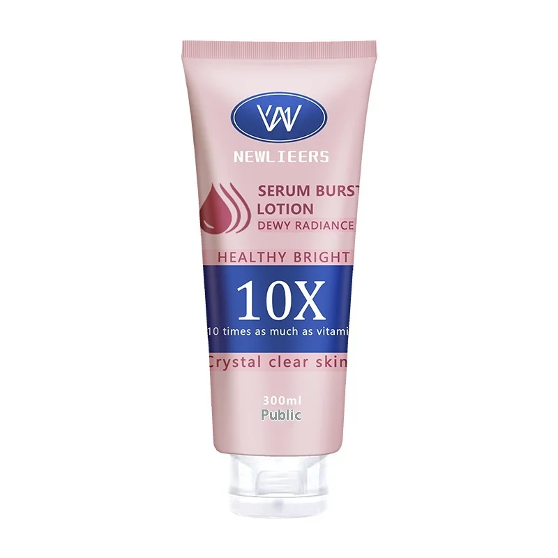 Cross-Border 300ml Body Lotion with Large White Essence Vitamin C Niacinamide Vaseline Repair for Adults Moisturizing Cream