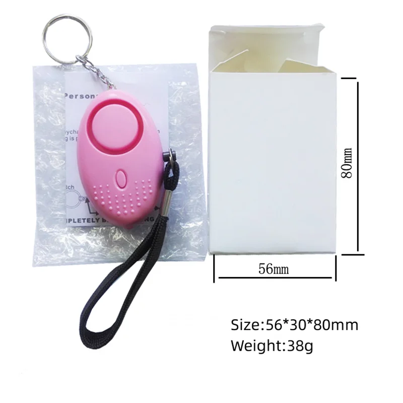 Alarm RTS Safe Sound Personal 130db Security Keychain With Led Lights Emergency Safety s Keychains