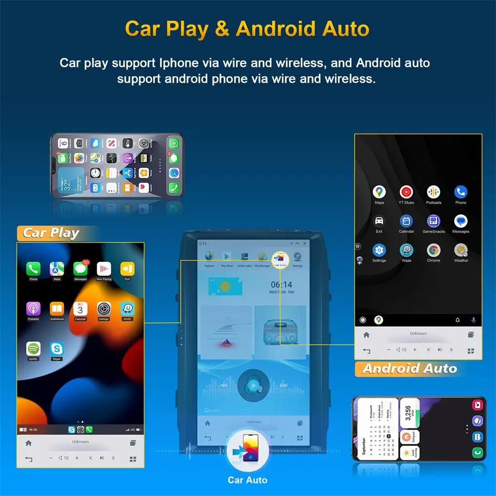 Multimedia 17' Android Player GPS Navigation Radio Carplay Video Player for TOYOTA LAND CRUISER LC200 2008-2015 high level car