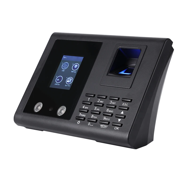 Eseye Fingerprint Access Control Attendance Card Password Facial Recognition Attendance Machine Office Time Attendance