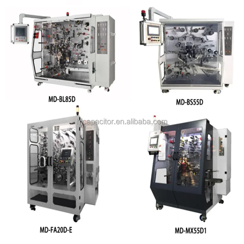 Automatic winding machine for A.C. capacitors-Metal film winding machine