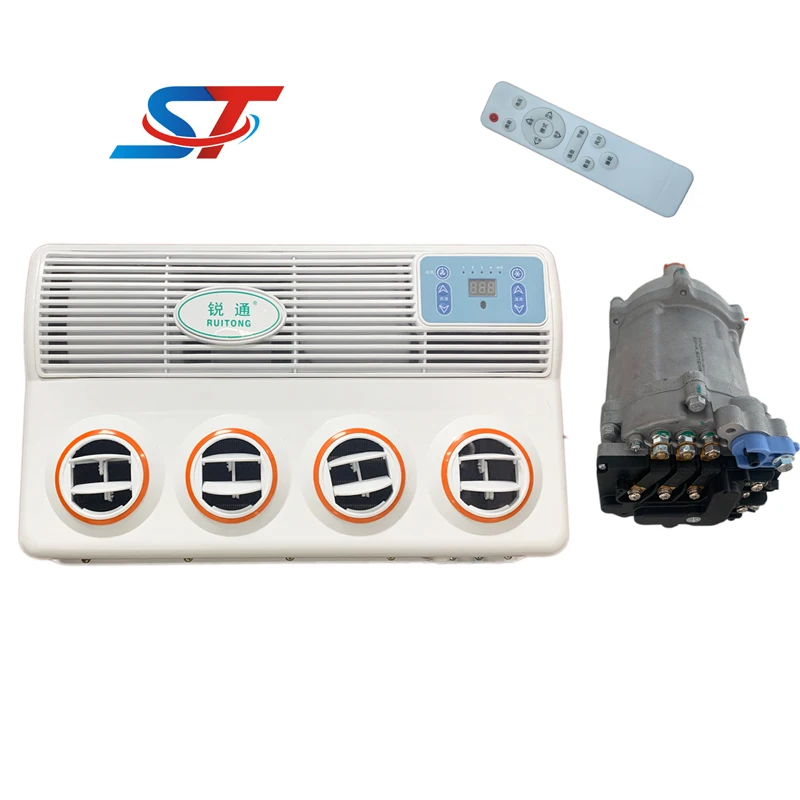 Hot Sale In China Large trucks Hanging electric compressor auto air conditioning evaporator Electric parking air conditioner