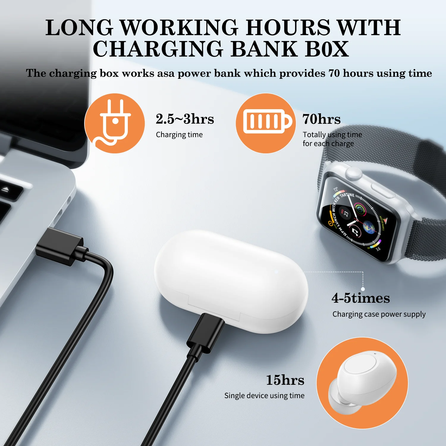 customizable senior rechargeable hearing aid elderly use with charging box