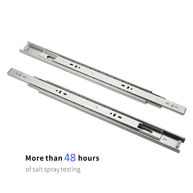BOKE ball bearing  Drawer Slides Thin Type Slide Metal Box for furniture kitchen cabinet drawer