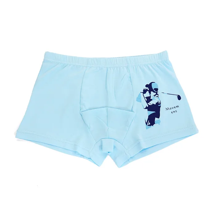
RTS 4-12 Years Qute Printing Organic Cotton Baby Boy Underwear Children Underwear Boy Models Underwear Kids Boy 