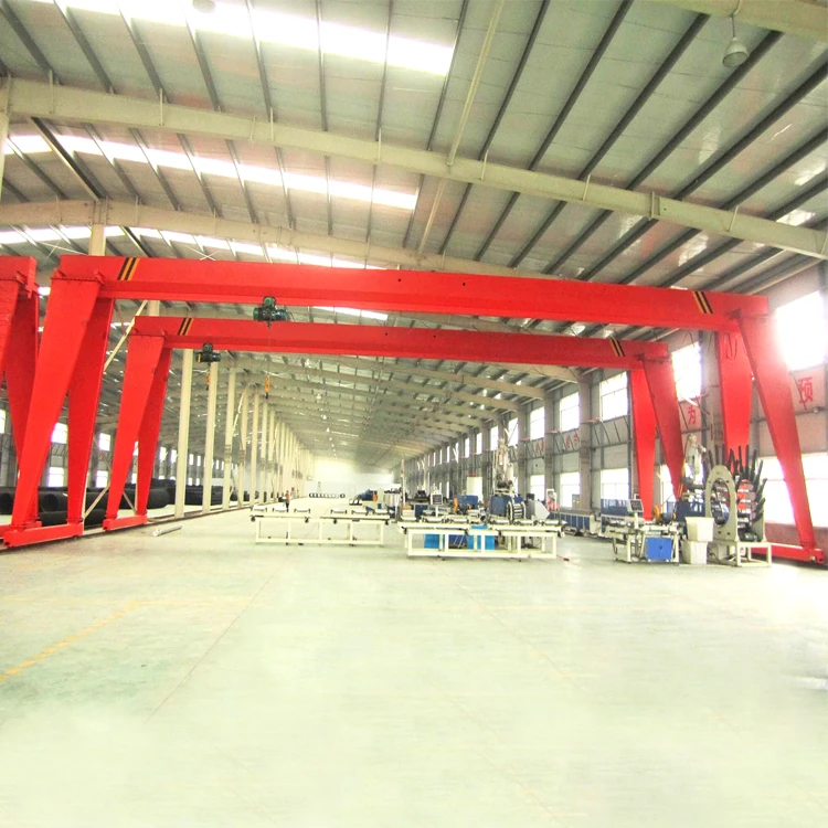 International hot 5 ton single main girder hook gantry crane for sale