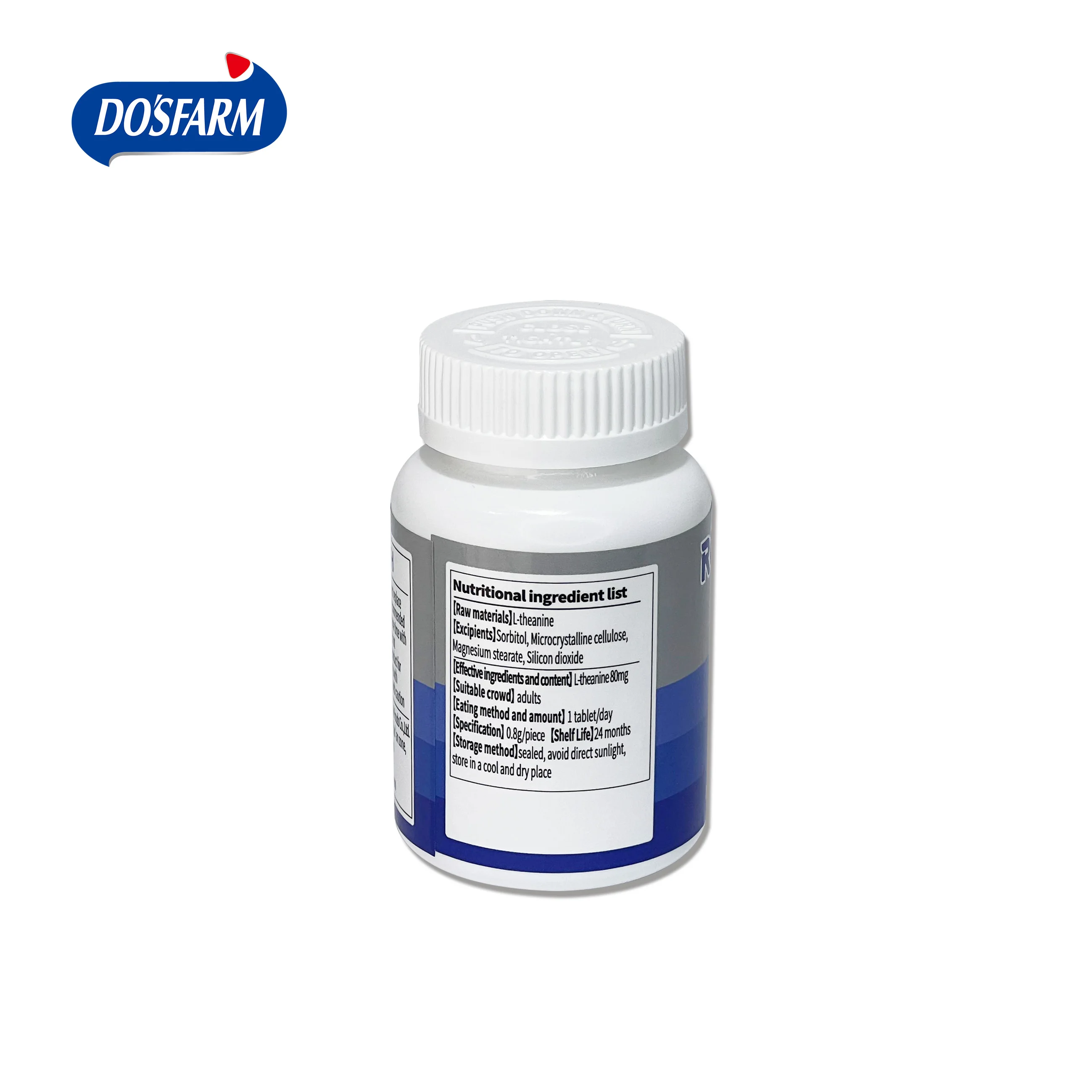 OEM ODM Sleeping Aid Tablets Rich in L-Theanine Dietary Supplements Healthy Candy Manufacturers
