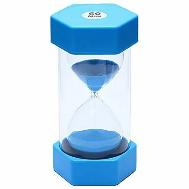 Custom sand timer empty 120 min angel dynamic quicksand box hour glass sand timer