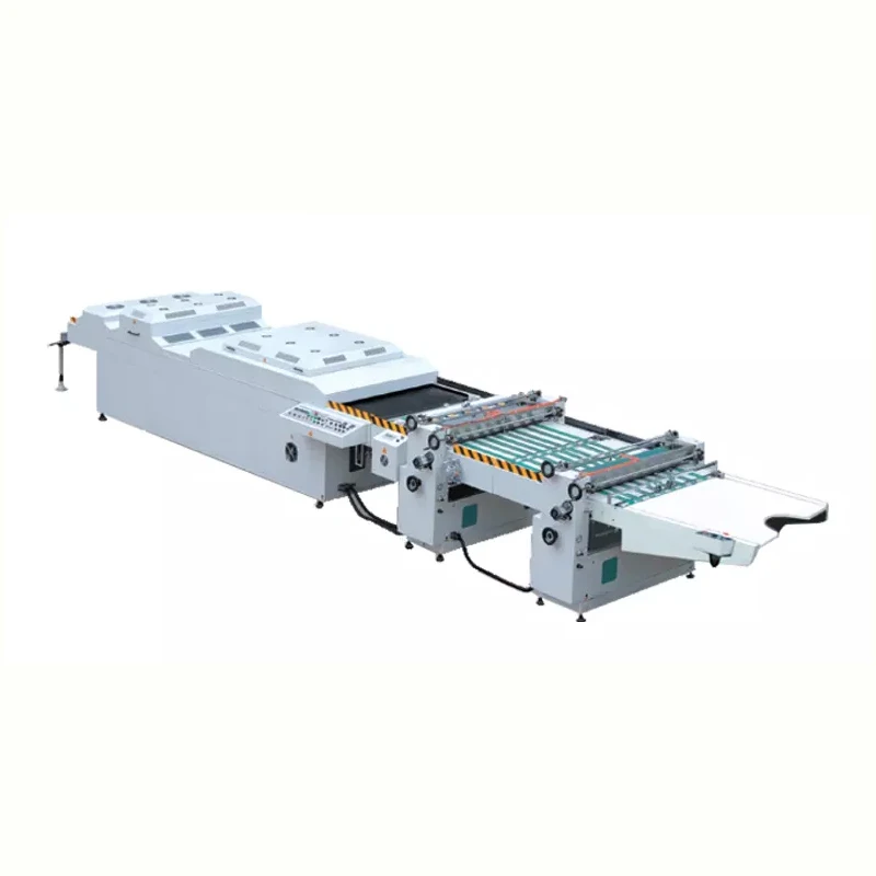 Manual Feeding 80-600gsm Paper UV Coating Machine
